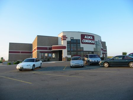 NCG Cinema - Alma - Front From Parking Lot (newer photo)